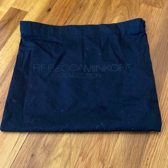 Rebecca Minkoff Gray Textured Shoulder Bag OS - Picture 10 of 10